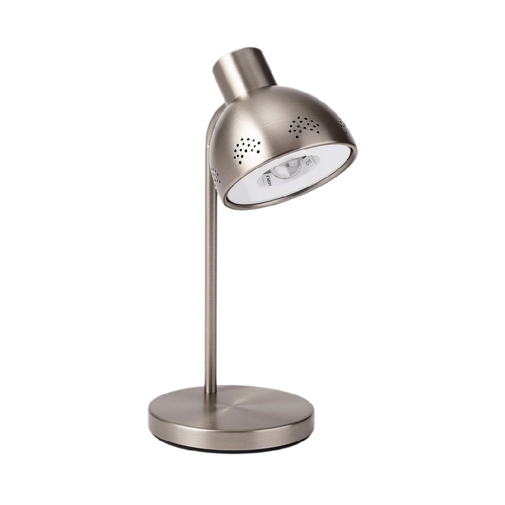 Lampka biurkowa metalowa z regulacją kąta