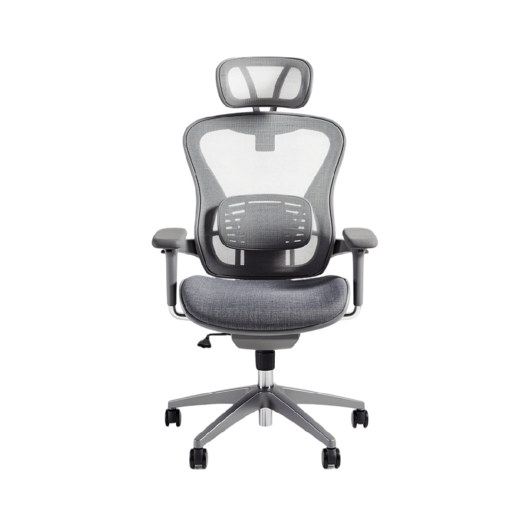 Fotel biurowy z siatką, ergonomiczny z regulacją wysokości